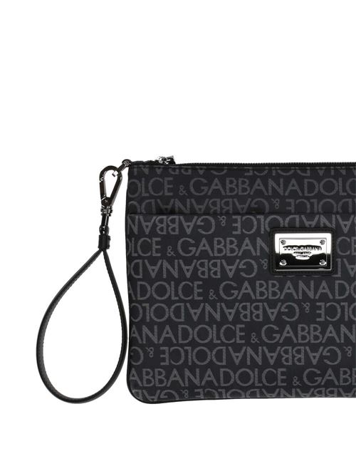 COATED JACQUARD CLUTCH Dolce & Gabbana | BP3294AJ7058B969